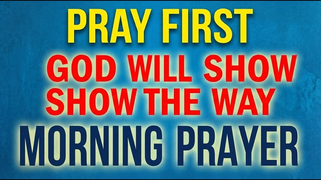 Peace Prayer | Calm My Mind • Settle My Soul | God’s Peace Surrounds You | Morning Prayer