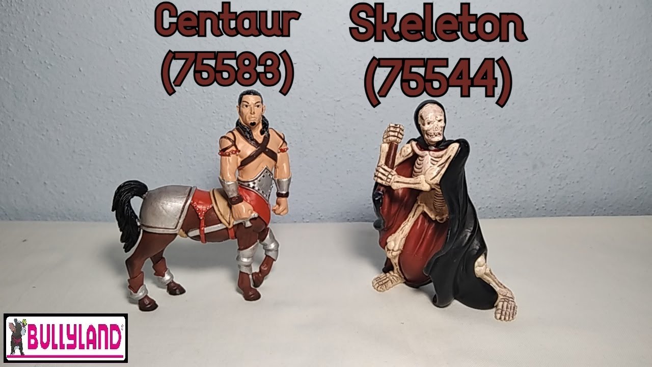 Recenzja figurek Bullyland Centaur (75583) i Sleleton (75544)!