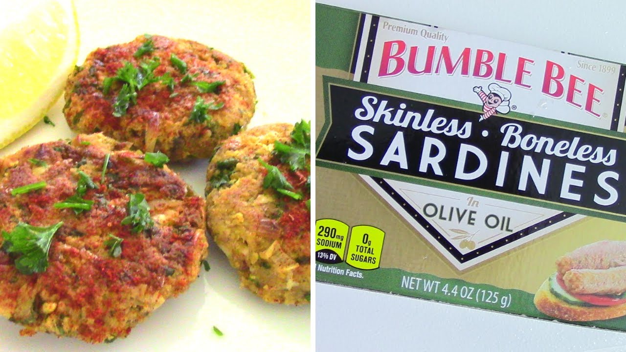 Easy Sardine Recipe | Gluten free, Low carb, Less oil | Almond flour