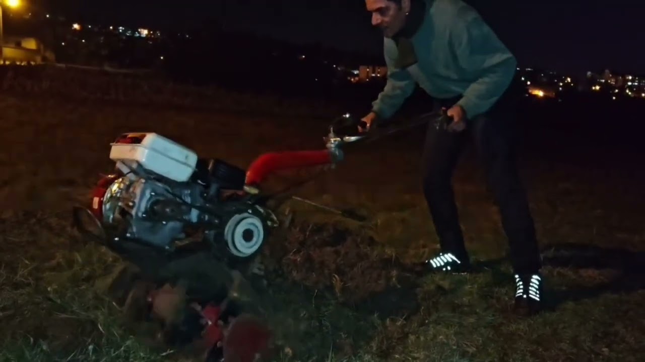 Test! moje inovacije.Novi  tip rotofreze, testirana u najtezim mogucim uslovima! Honda g42.