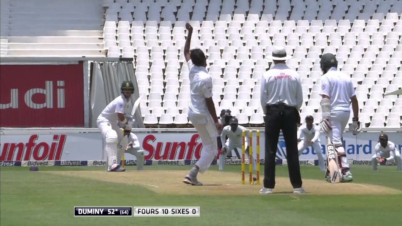 South Africa vs Sri Lanka - 3rd Test - Day 1 -  JP Duminy 50