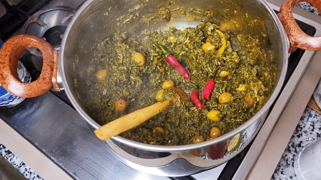 طهي الخبيزة بلا تفوار بلا سلق والمذاق يا سلام 😋 / وصفات أم سلمى