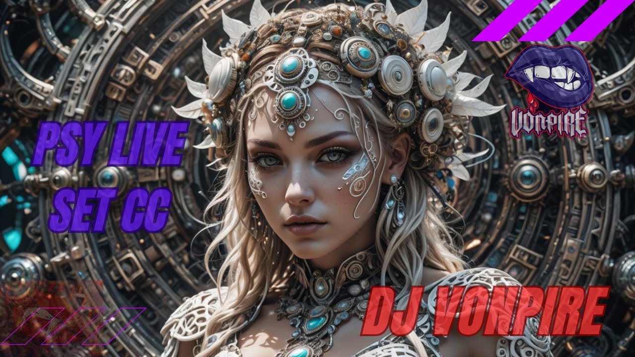 DJ Vonpire - Live PSYTRANCE Set CC