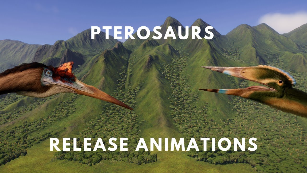 Pterosaurs Release Animations! 🦅 JWE2