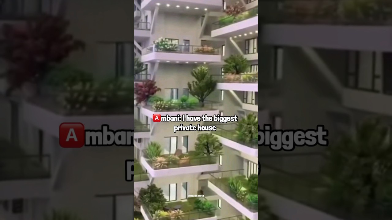 Ambani's House Antilia Vs Oggy's House 🗿