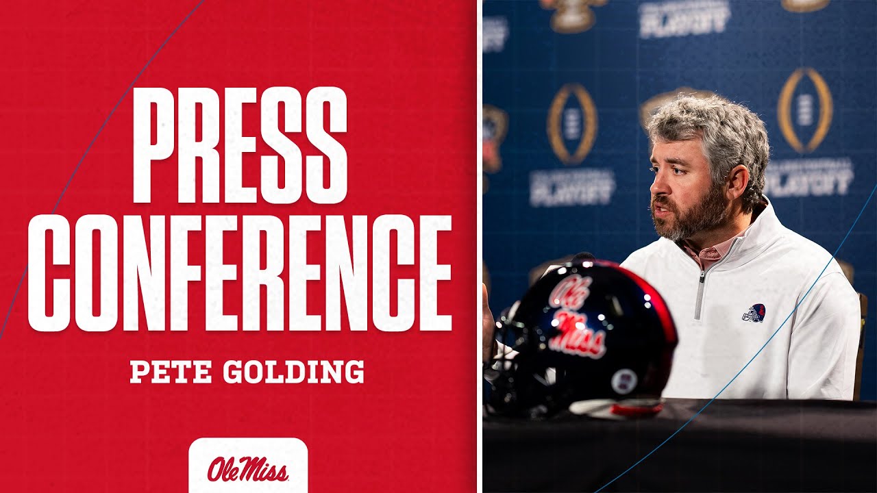 PRESSER | Pete Golding - All State Sugar Bowl Media Day (12-30-25)