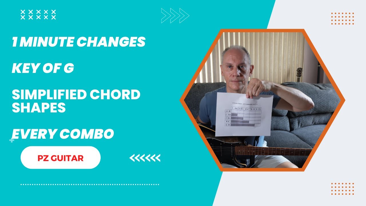1 minute changes in the key of G