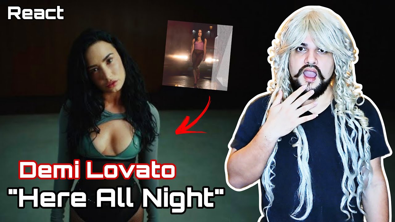 REACT Here All Night - Demi Lovato 🔥 | 2º single da nova ERA com muita dança e liberdade 🫶🏻✨️