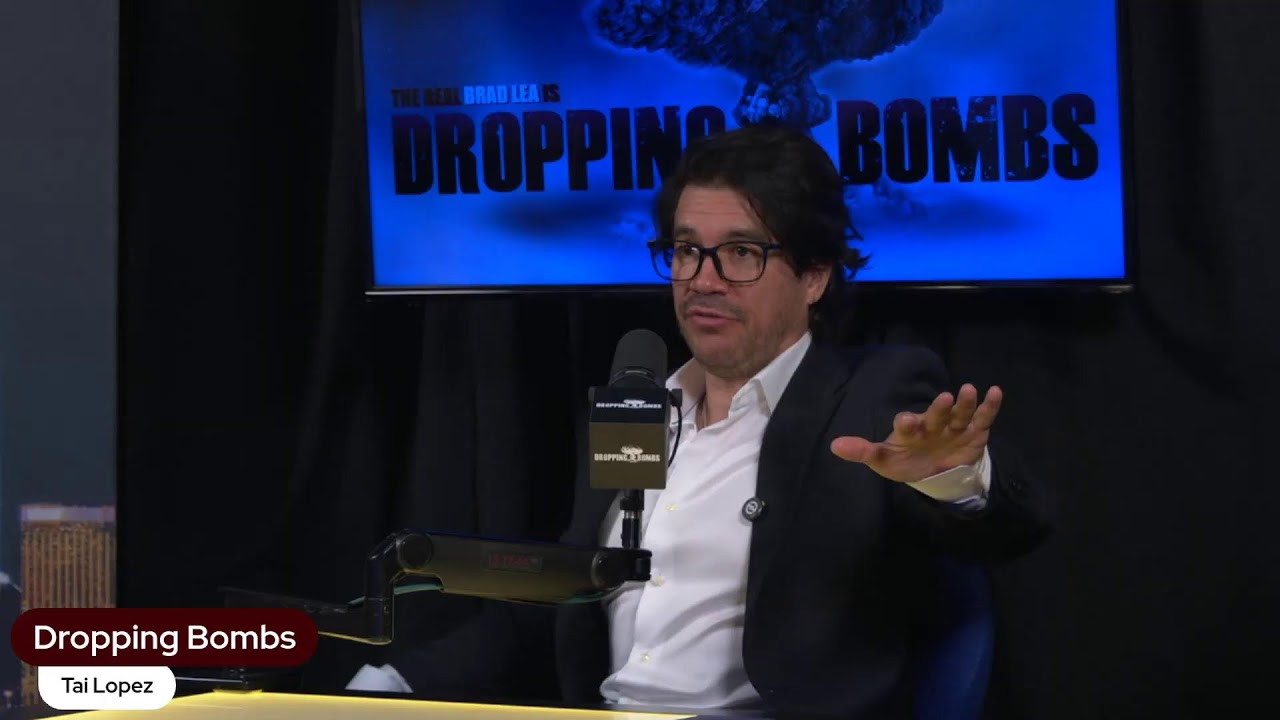 Tai Lopez is going nuclear on Dropping Bombs with Brad Lea