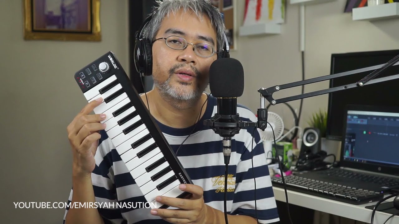 Review Singkat Worlde EasyKey 25 Keyboard Controller Murah