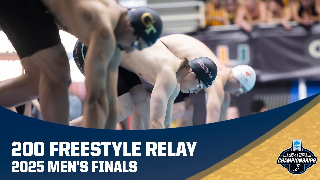 Men's 200 freestyle relay | 2025 NCAA swimming championships