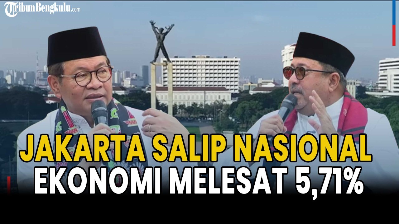 Jakarta Tumbuh 5,71%! Lampaui Nasional di Era Mas Pram - Bang Doel