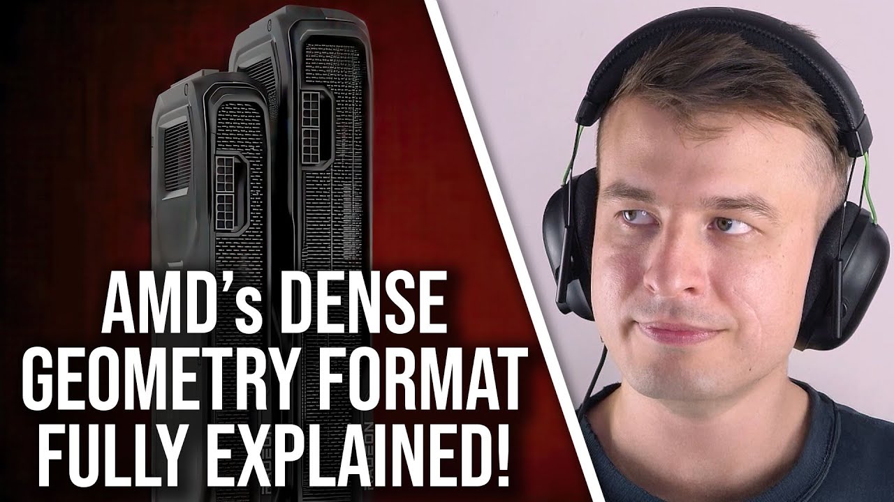 AMD's Dense Geometry Format Explained: It's Not Copying RTX Mega Geometry