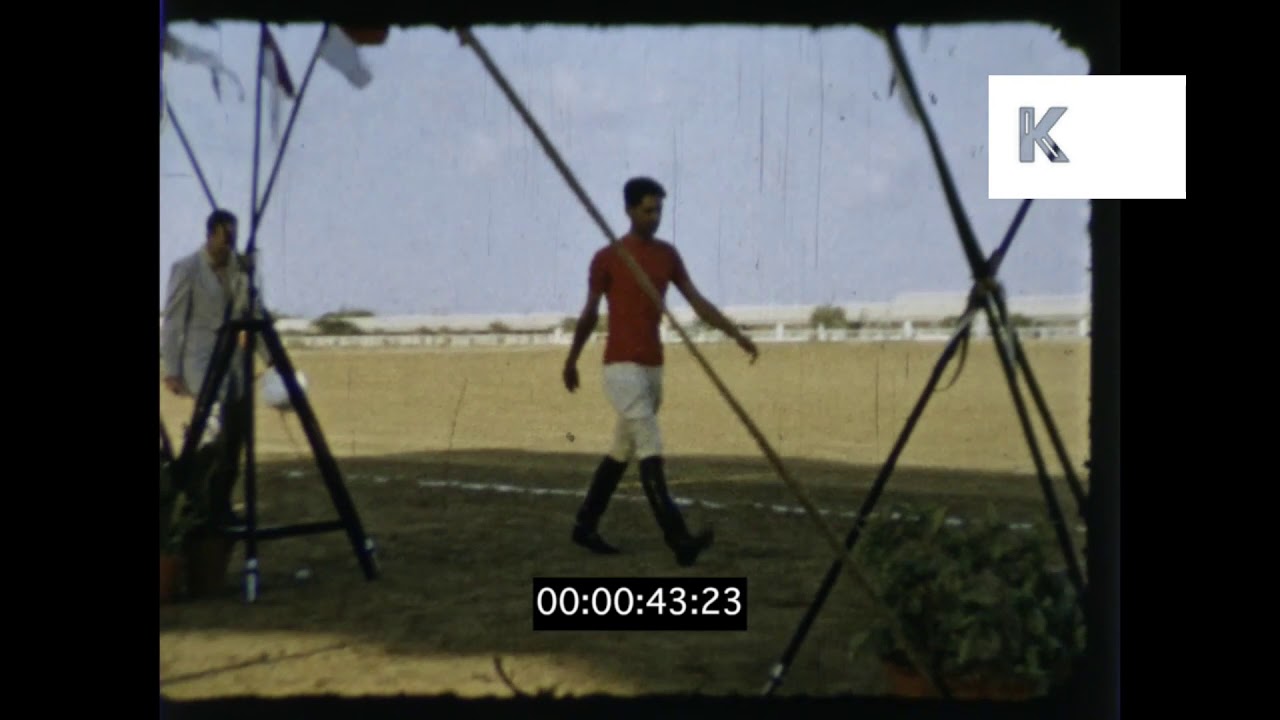1950s Pakistan Polo Match, from 8mm