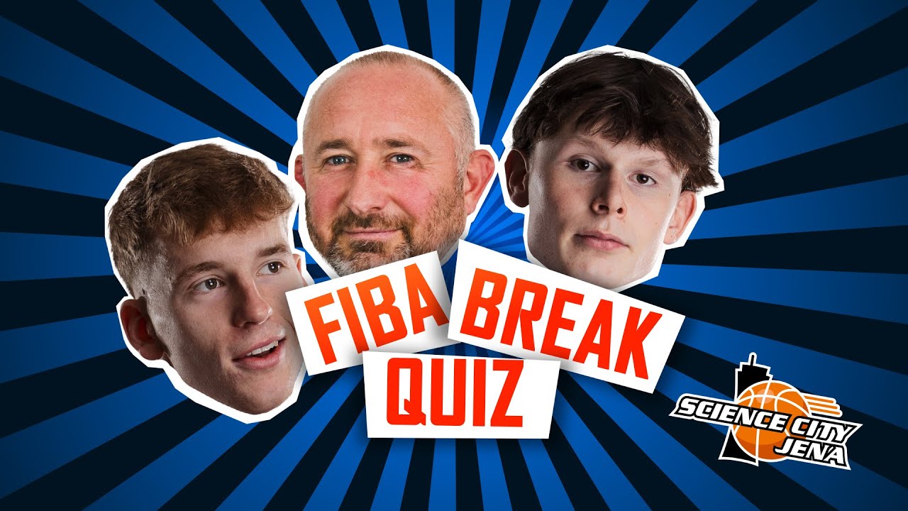 FIBA-Break Quiz mit Raphael Falkenthal, Jakob Lang und Torsten Roth&auml;mel