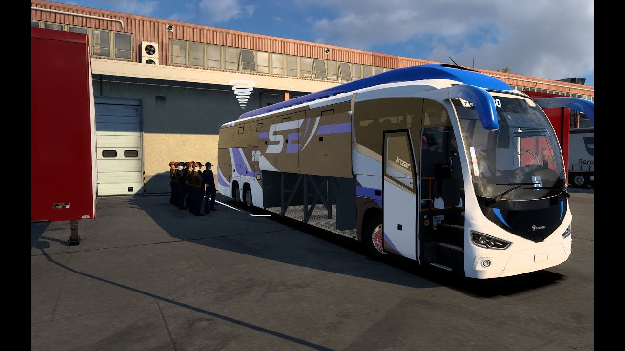 Swiss Express Bus Trip | Euro Truck Simulator 2 - 1.54