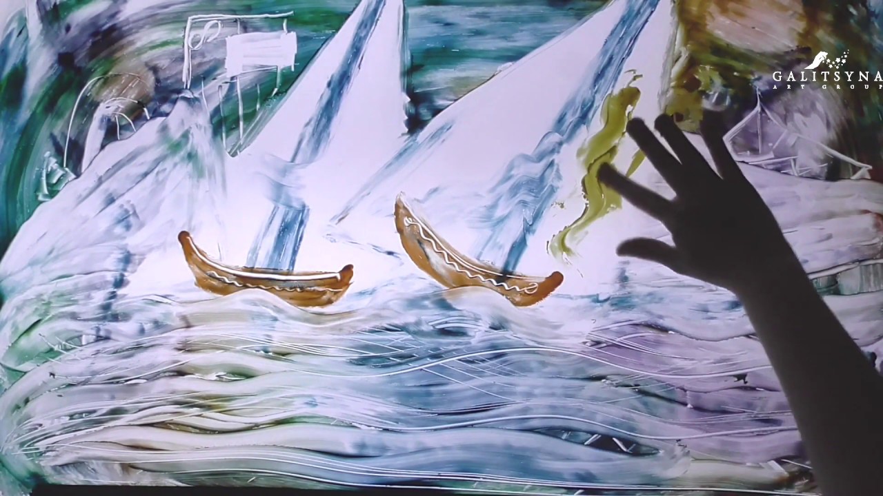 Love story в технике пластилиновой анимации от студии визуальных искусств  Galitsyna Art Group