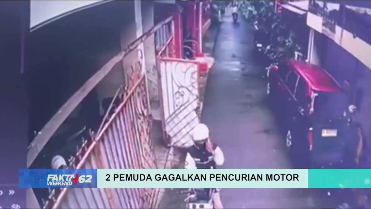 Heroik! Dua Pemuda Gagalkan Pencurian Motor, Pelaku Ditangkap