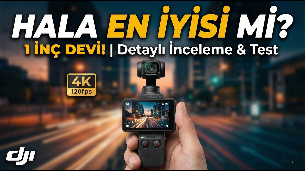 DJI Osmo Pocket 3 İnceleme: 2026'da Hala En İyi Vlog Kamerası mı?
