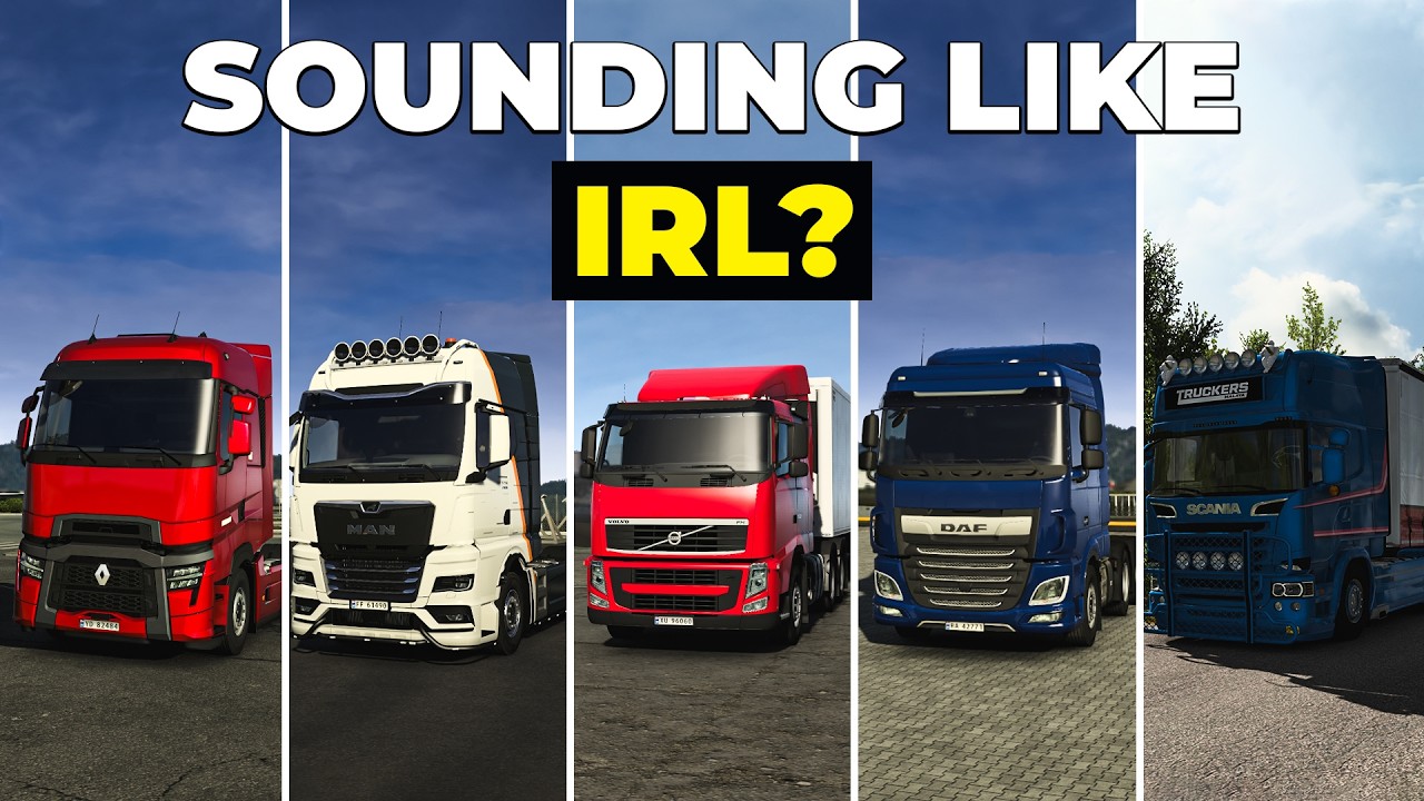 19 Truck Sound Mods for ETS2