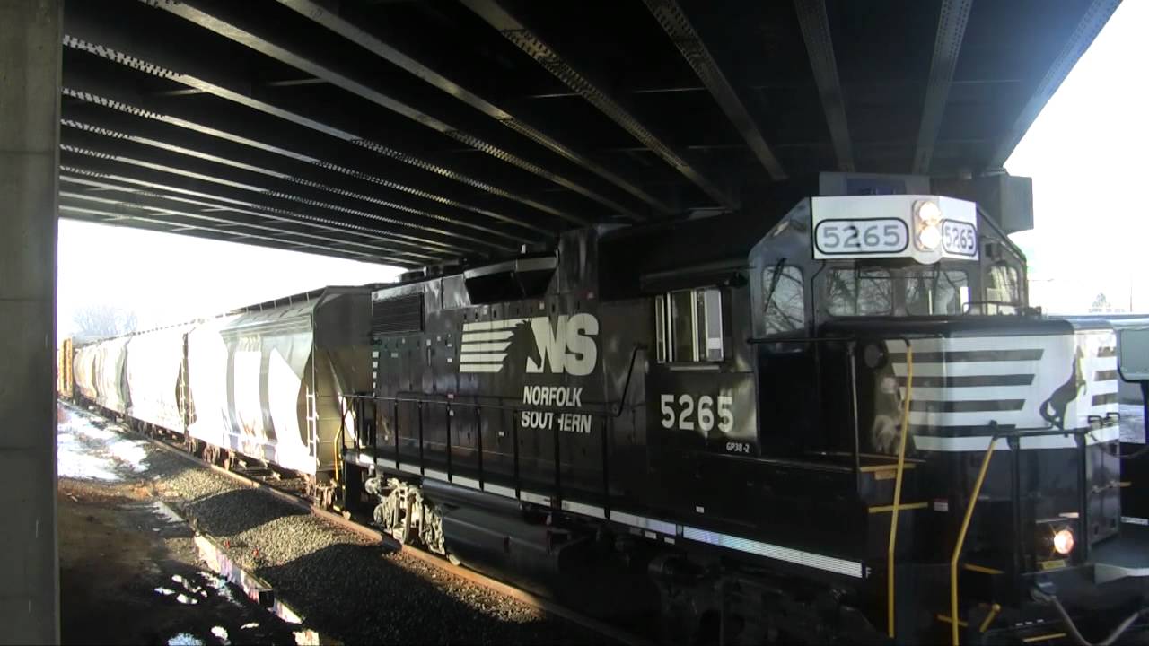 [HD] A morning on the NS Lurgan Branch- January 24, 2012