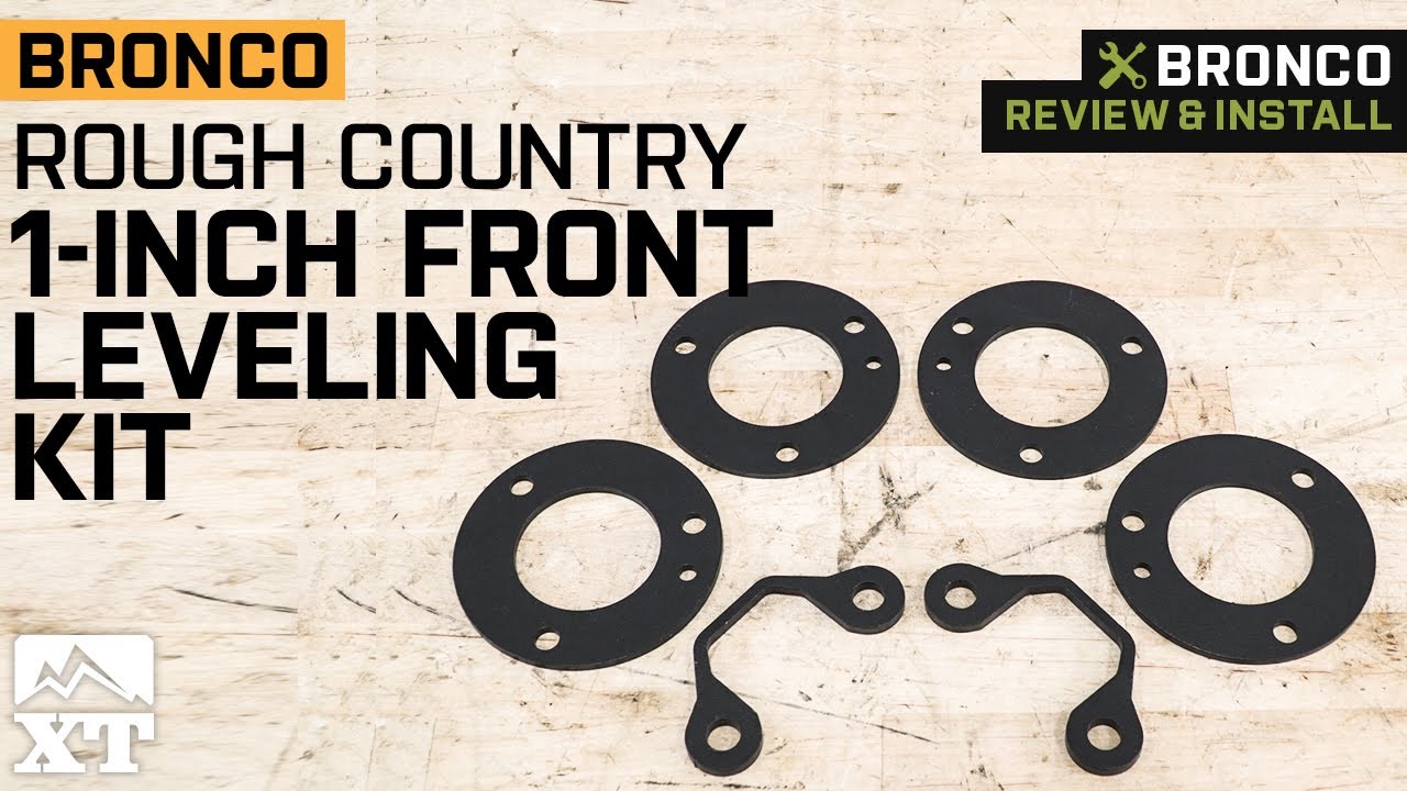 2021-2022 Bronco Rough Country 1-Inch Front Leveling Kit Review & Install