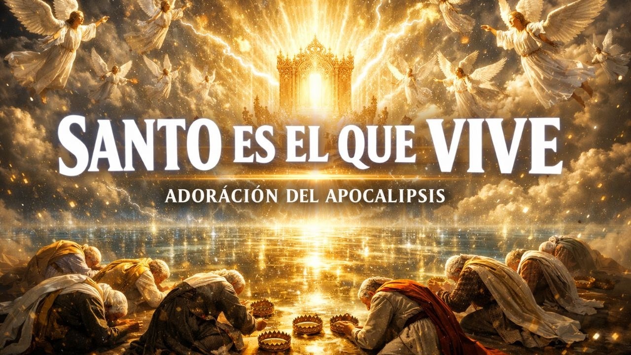 SANTO ES EL QUE VIVE ✦ Cántico Celestial Apocalipsis | Worship Orquestal Épico & Coro Angelical
