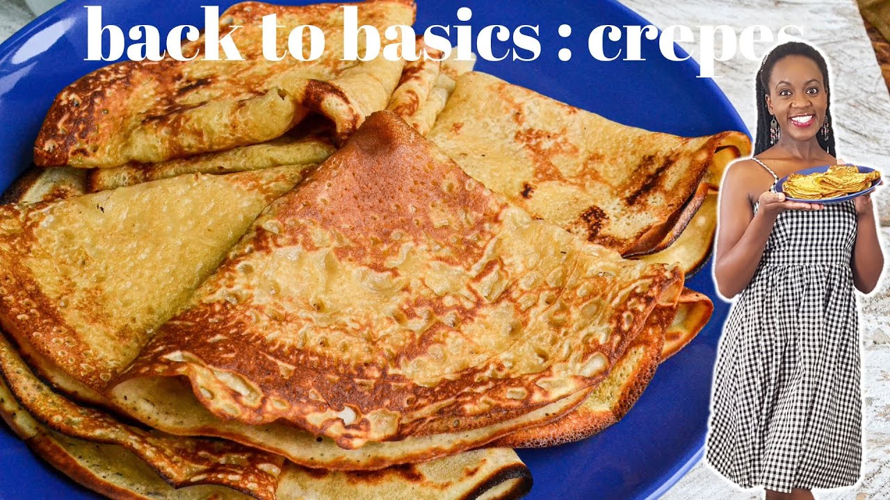 EASY RECIPE FOR THE SOFTEST CREPES EVER! | BACK TO BASICS:CREPES | KALUHI'S KITCHEN #DiscoverYoutube