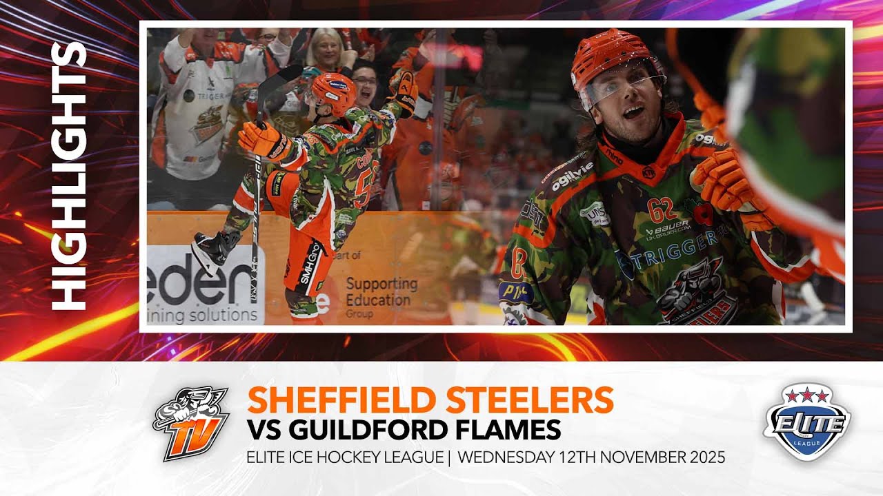 Sheffield Steelers v Guildford Flames - Elite League - 12th November 2025