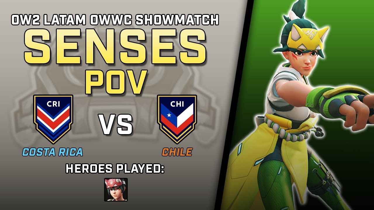 [ Senses ] Ultra-Protective Kiri | Costa Rica vs Chile | LATAM OWWC Showmatch