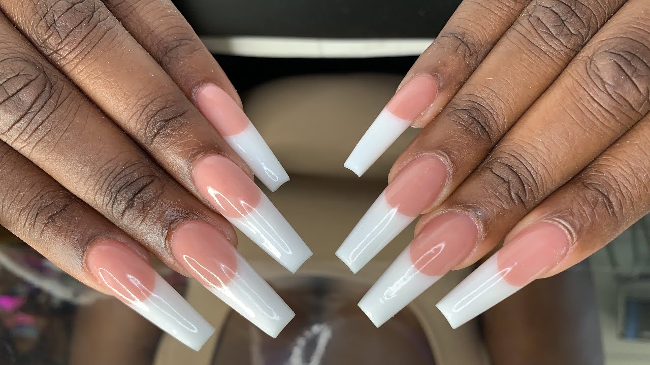 How To Cut Pink And White | Nail Tutorial |