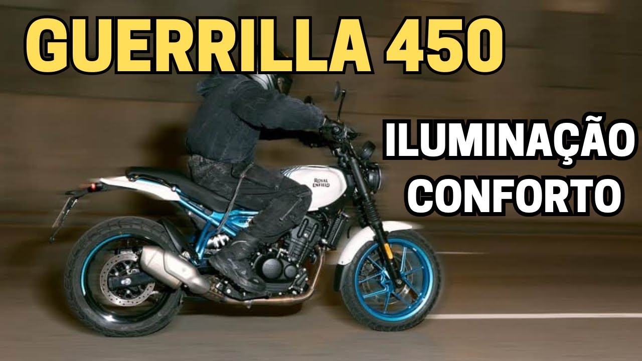Guerrilla 450: Como é Conforto e a Iluminação?