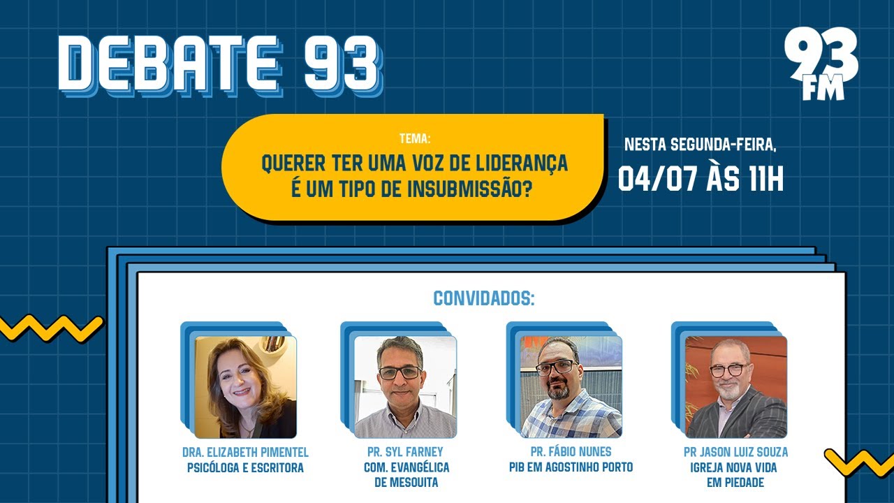 Insubmiss&atilde;o - Sempre querer comandar tudo &eacute; insubmiss&atilde;o? - Debate 93 - 04/07/2022