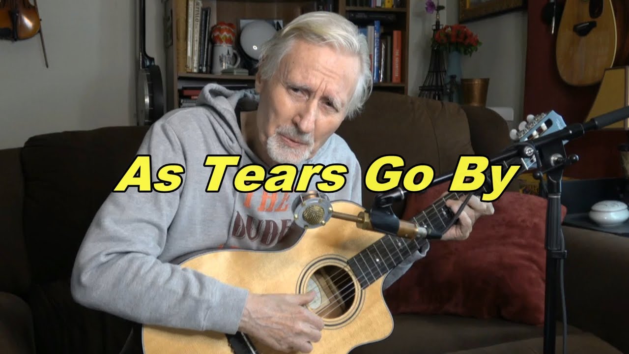 Песня As Tears Go By в исполнении THE DUDE на акустической гитаре.