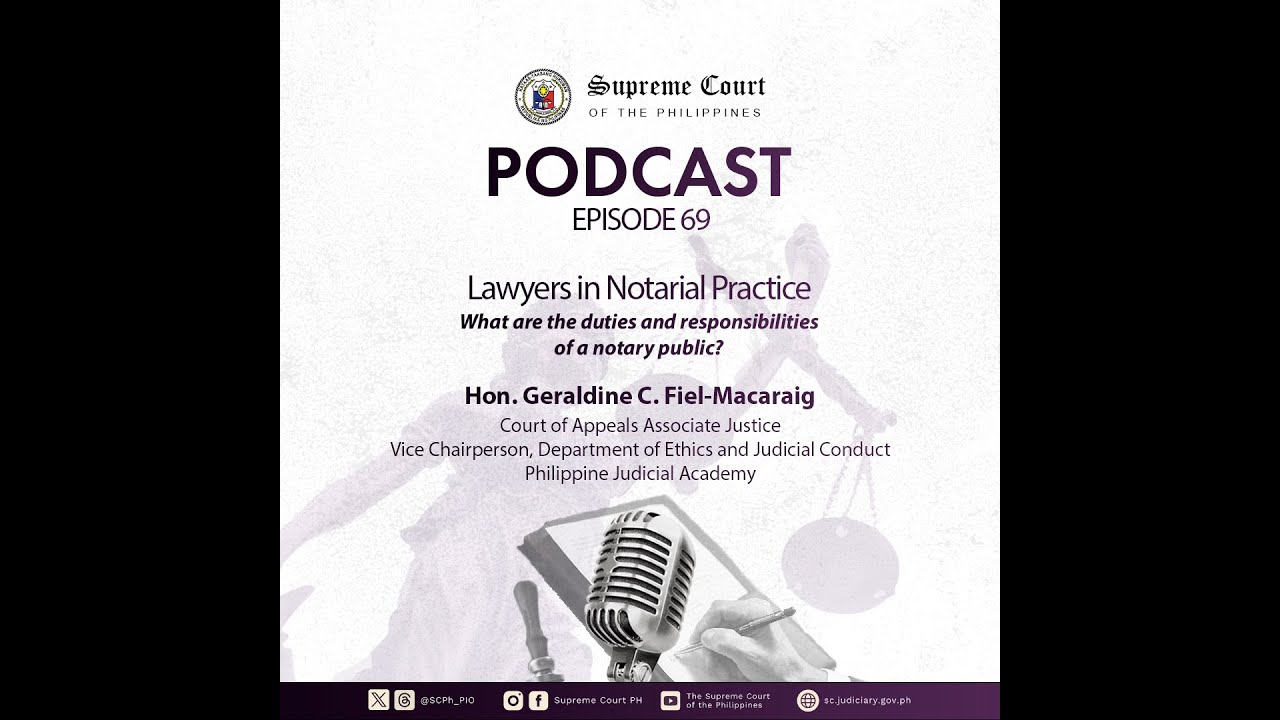 EPISODE 69: Lawyers in Notarial Practice