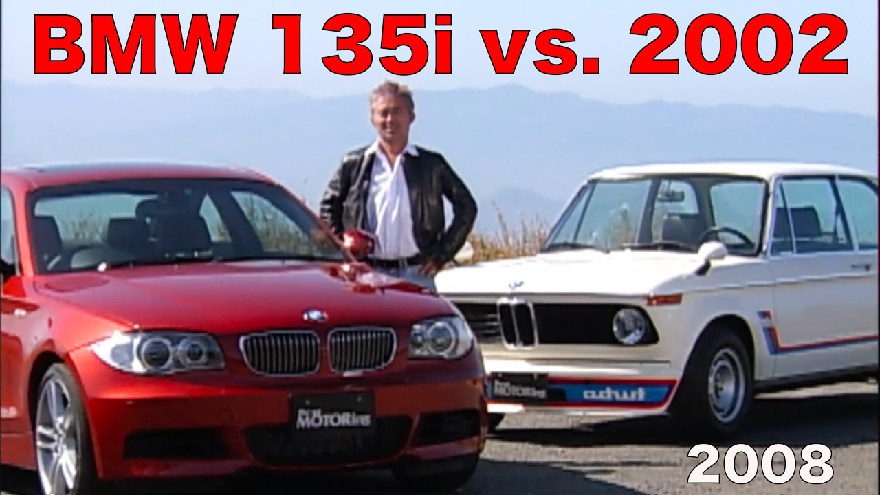 BMW 2002 turbo vs. 135i 木下隆之が乗り比べる!!【Best MOTORing】2008
