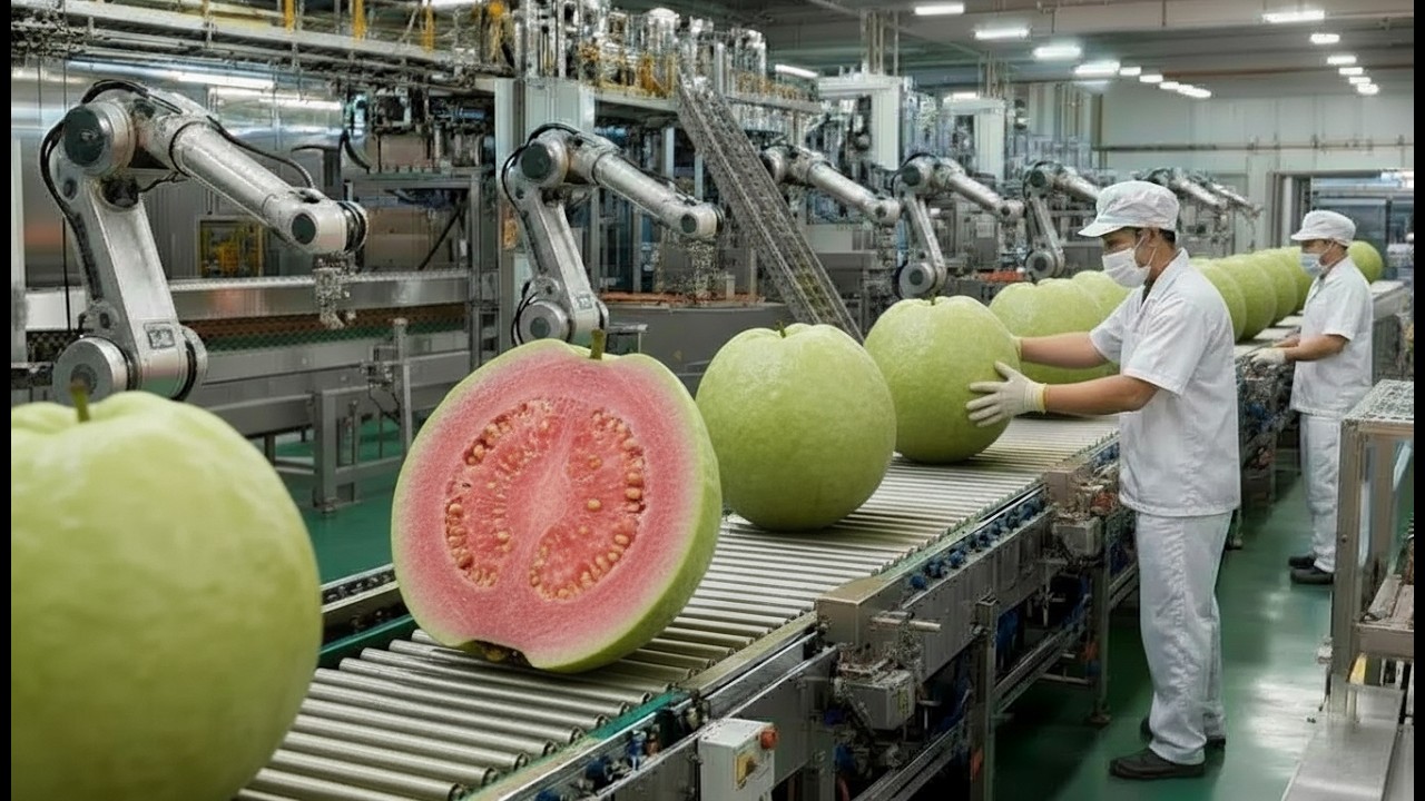 Inside the 380,000 LB U.S. Pink Guava Processing Factory – The HYPNOTIC Production