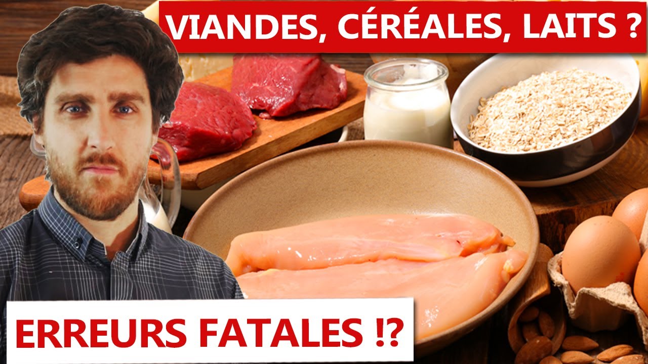 3 ÉNORMES erreurs alimentaires (ce que votre corps ne tolère pas... ou plus !)