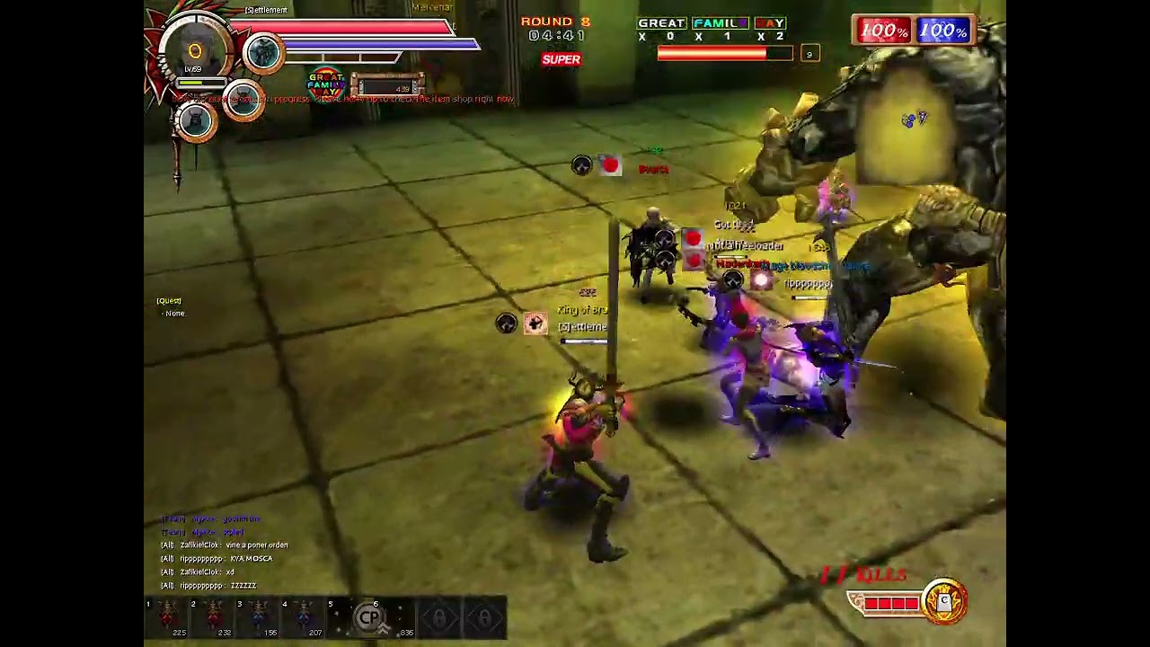 [Rakion Basic] Warrior Latino Basic Golem No Lanza Buena Master ┃ Gameplay 15
