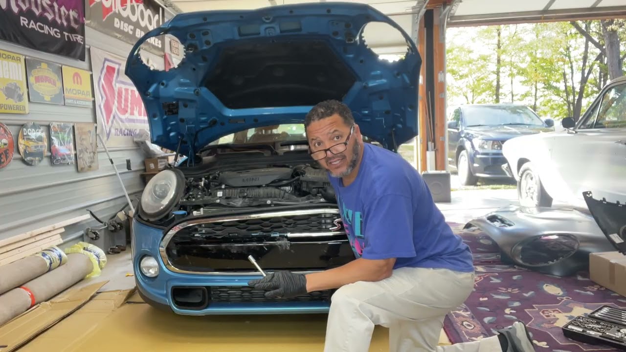 2015 Mini Cooper Bumper Reinforcement Removal 