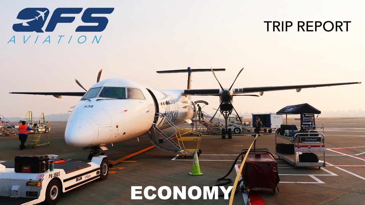 TRIP REPORT | Horizon Air - Dash 8 400 - Seattle (SEA) to Portland (PDX) | Economy