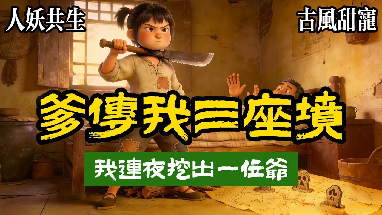 【輕甜治癒型通暢文】家裏窮，我爹臨終前只傳給我三座墳，他拉着我的手說，閨女，這三個墳頭是祖上傳下來的，以後遇上過不去的坎兒，你就去挖……不是是去請他們，可爹剛嚥氣，我就遇上了頭一樁難事兒。