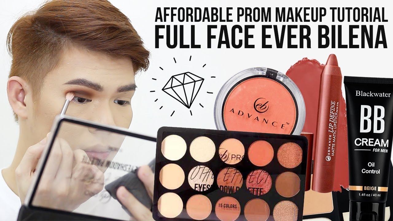 AFFORDABLE PROM MAKEUP TUTORIAL USING ONLY EVER BILENA COSMETICS (FULL FACE) Kenny Manalad