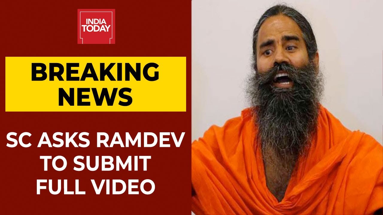 Supreme Court Asks Ramdev To Submit Full Video Of Allegedly Insulting Doctors | Breaking News