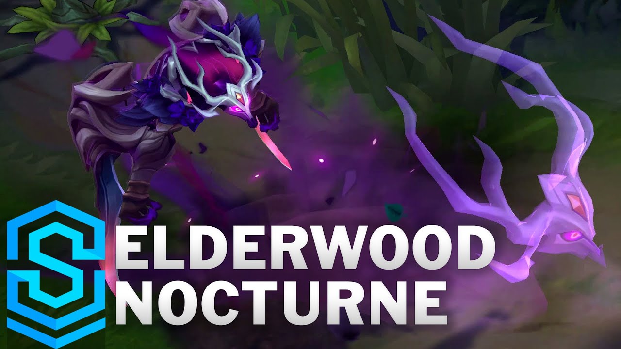 Elderwood Nocturne Skin Spotlight - League of Legends