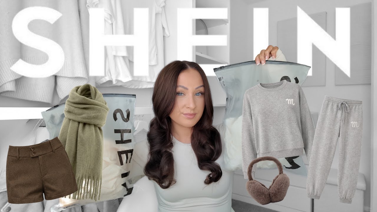 SHEIN TRY ON HAUL JANUARY 2026 🤍 knitted tracksuit, cardigans, shorts & winter accessories