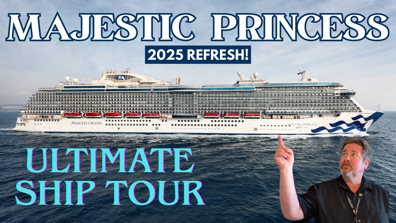 Majestic Princess FULL Ship Tour 2025 | Refurbished & Better Than Ever 🚢✨#cruisereview