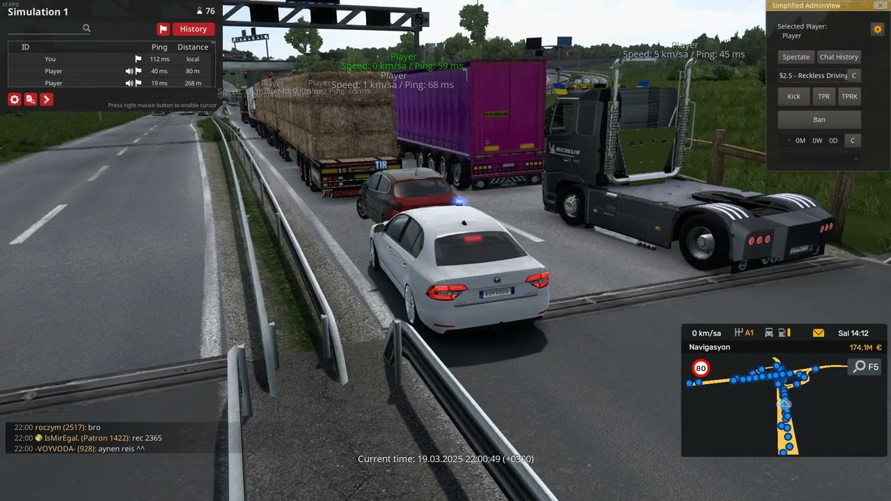 TruckersMP Admin | Calais - Duisburg Devriye