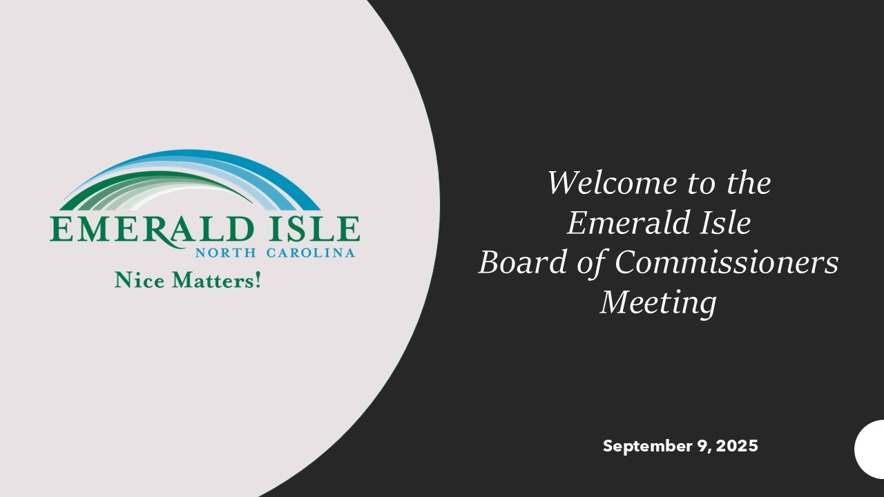 Board Of Commissioners Meeting September 9 2025