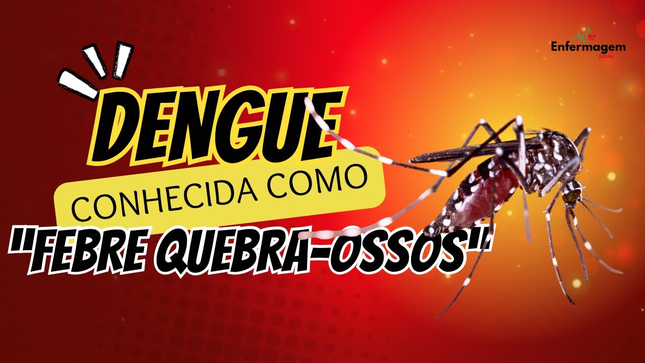 Dengue: Conhecida popularmente como “febre quebra-ossos”. | Enfermagem Break